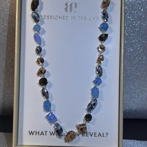 Bomb Party Holiday Jewel Candy NK63711 Rhinestone Necklace New in box